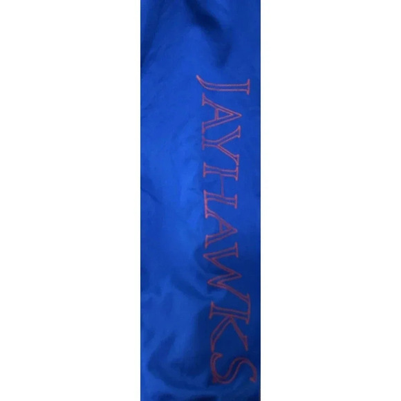 Adidas KU University Of Kansas Jayhawks Basketaball Long Sleeve Athletic Shirt M - Picture 6 of 7